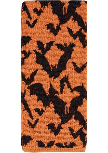 %100 Pamuk Ikili 40X66 cm Halloween Desenli El & Yüz Havlu Seti Baveno