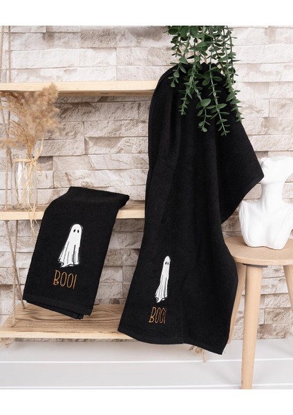 %100 Pamuk Ikili 40X66 cm Halloween Desenli El & Yüz Havlu Seti Baveno fiyatları
