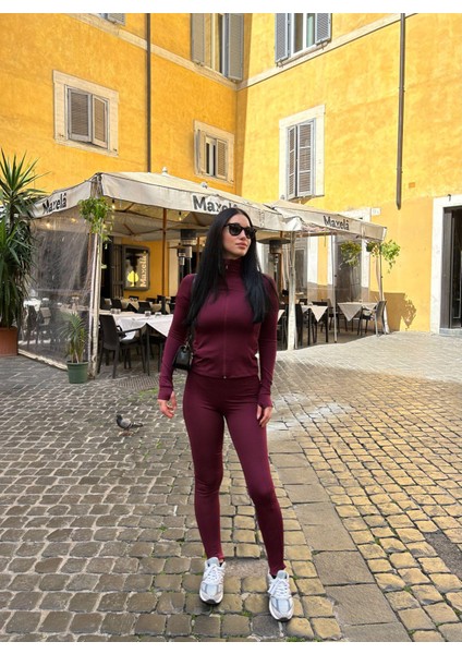 Vera Leggıngs Bordeaux Tayt indirimleri