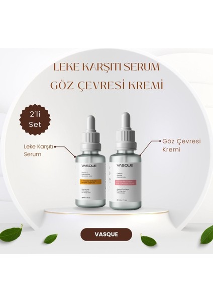 Leke Karşıtı Serum ve Göz Çevresi Krem Set