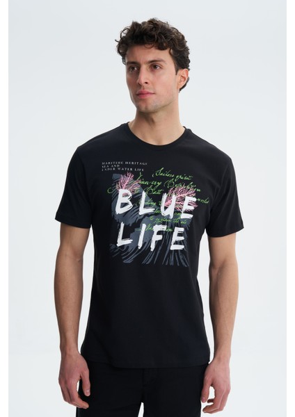 Erkek Regular Fit Bisiklet Yaka Tişört Y27344407201 modelleri