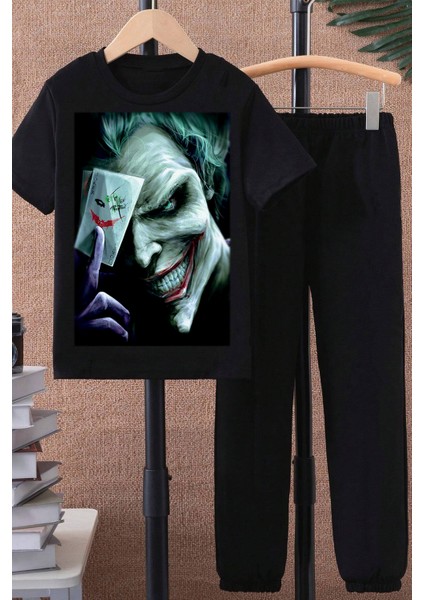 Only Trendwear Çocuk Joker Baskılı Alt - Üst Eşofman Takımı