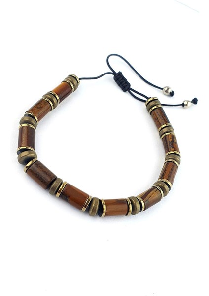 Kaplan Gözü ve Hematit Taşlı El.işi Tasarım Doğal Taş Bileklik fiyatları