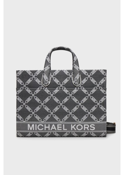 Michael Kors Logolu Çıkarılabilir Uzatma Askılı Tote Çanta 30S4G3GT3J012 Bayan Çanta 30S4G3GT3J 012