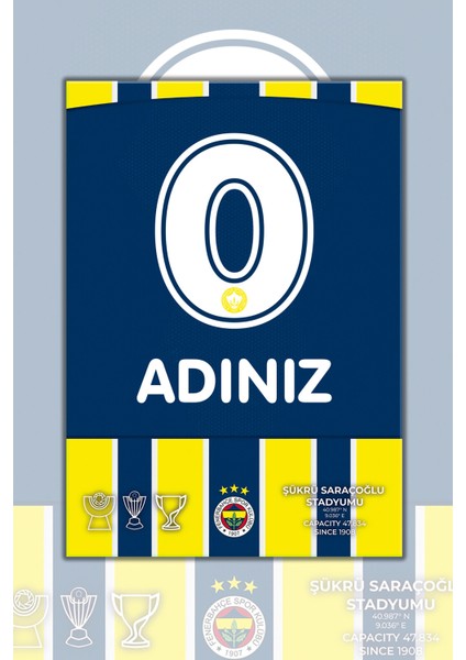 Alfa Grafik Fenerbahçe Forma Görselli Cam Tablo