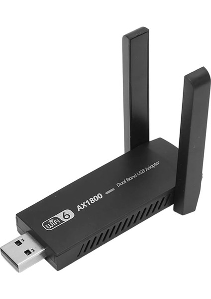 Grc Accessory Wifi 6 Dual Band USB 3.0 Adaptör Kablosuz Wifi Alıcı AX1800 Mbps Adaptor 2023 -Ac