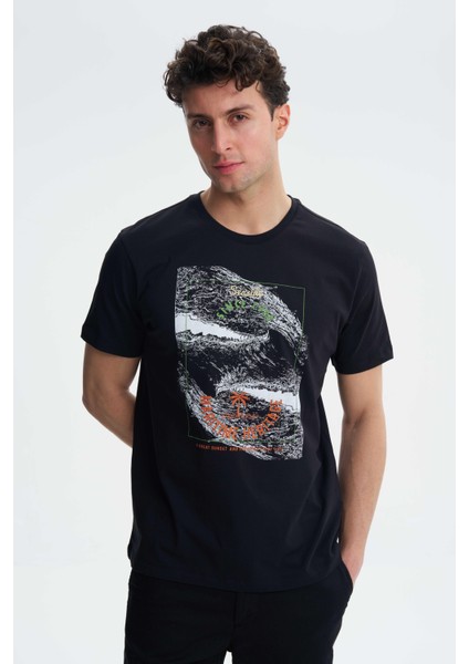 Erkek Regular Fit Penye Süprem Bisiklet Yaka Tişört Y27344407301 fiyatları