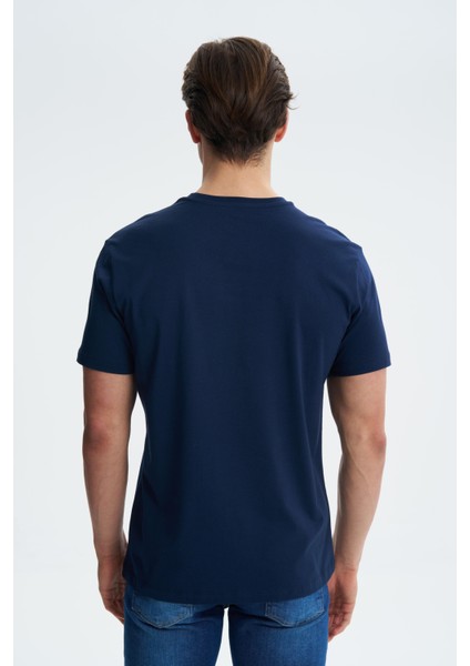 Erkek Regular Fit Süprem % 100 Pamuk Bisiklet Yaka Tişört Y27344407001 indirimleri