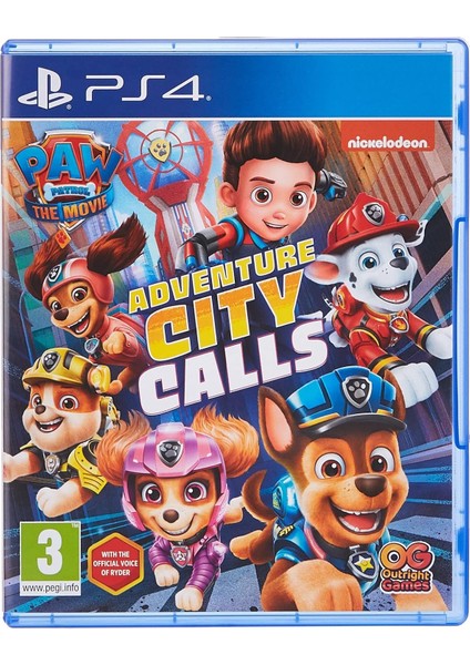 Paw Patrol The Movie Adventure City Calls Ps4 Oyun