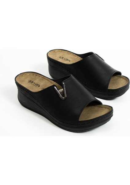 Terlik Hafif Rahat Yumuşak Taban Hafif Topuklu 5,5 cm Anatomik Günlük Kadın Terlik fırsatları