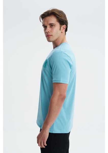 Erkek Regular Fit Bisiklet Yaka Tişört Y27344406701 fırsatları