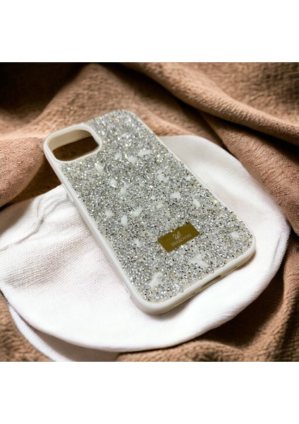 Case iPhone Uyumlu Elit Swarovski Doğal Taşlı Kılıf modelleri