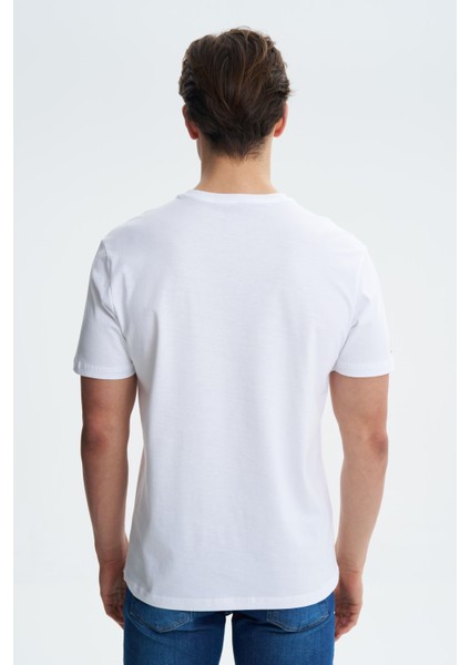 Erkek Regular Fit %100 Pamuk Bisiklet Yaka Tişört Y27344406501 indirimleri