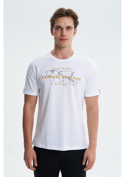 Erkek Regular Fit Süprem Bisiklet Yaka Tişört Y27344406601