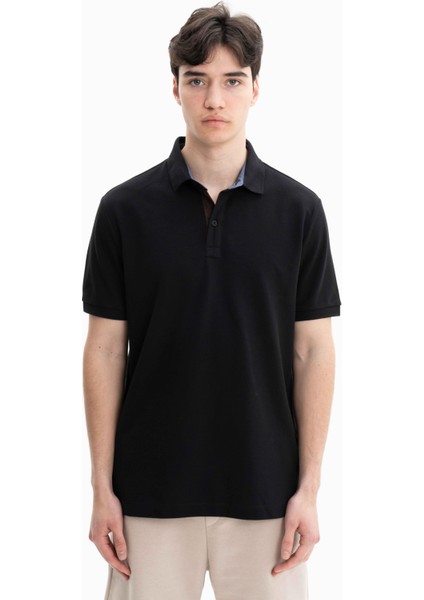 Erkek Regular Fit Polo Yaka Tişört Y27374353301