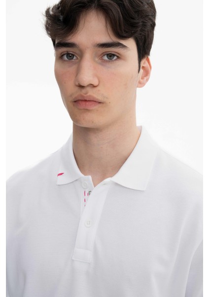 Erkek Regular Fit Polo Yaka Tişört Y27374352501