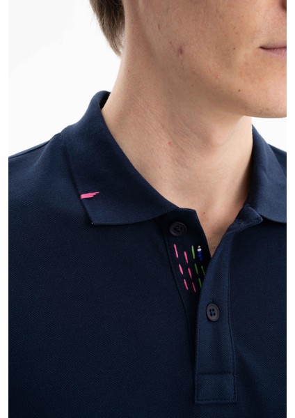 Erkek Regular Fit Polo Yaka Tişört Y27374352501