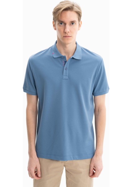 Erkek Regular Fit Polo Yaka Tişört Y27374352501