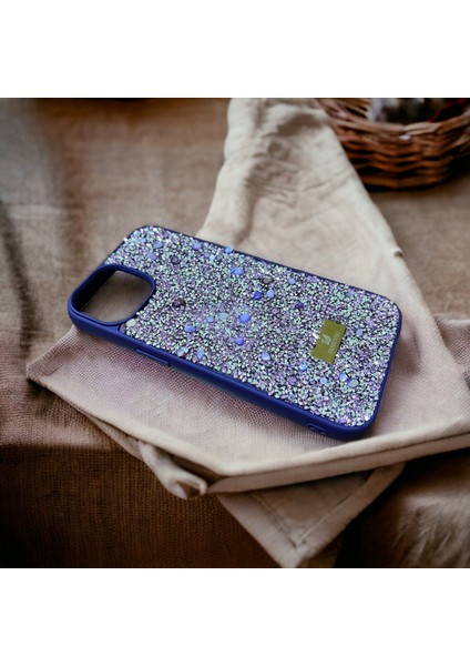 Case iPhone Uyumlu Elit Swarovski Doğal Taşlı Kılıf modelleri