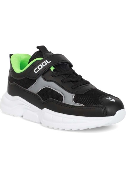 2015 Anatomik Tabanlı Unisex Çocuk Günlük Spor Ayakkabı - NKT02015-SIYAH-31