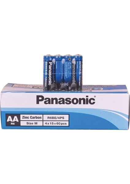 Aa Panasonic Kalem Pil 4'lü