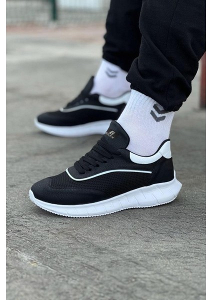 Wagoon WG062 Siyah Beyaz Triko Erkek Spor Ayakkabı fiyatları