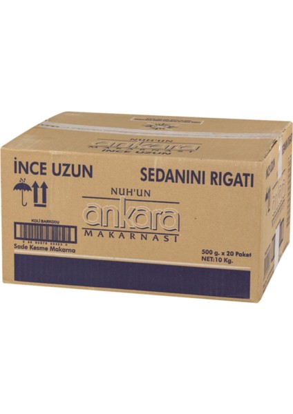 Nuh Un Ankara Ince Uzun 500 G 20 Adet