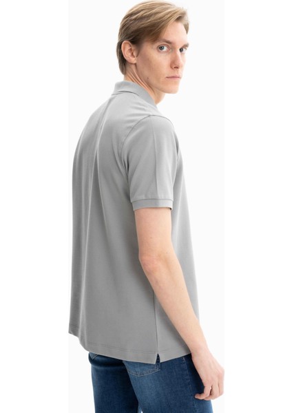 Erkek Örme Pike Regular Fit Polo Yaka Tişört Y27374352301