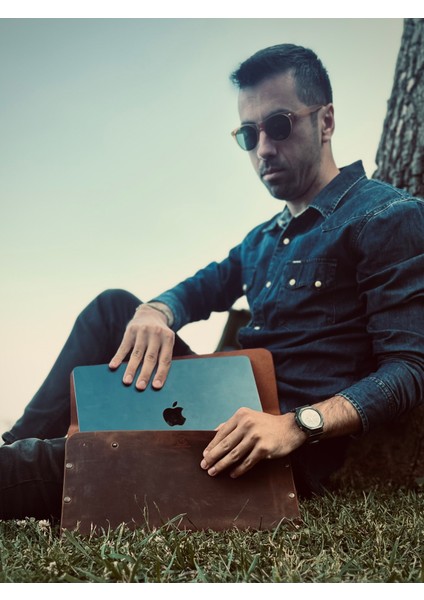 El Yapımı Hakiki & Gerçek Deri Macbook Kılıfı, MacBook Air 13 inç ve MacBook Pro 13.3 inç Kılıfı, MacBook Çantası fırsatları