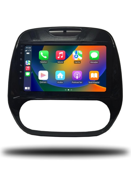 Renault Captur Android Carplay Multimedya 2013-2021 2gb Ram - 32GB Hafıza - 4 Çekirdek