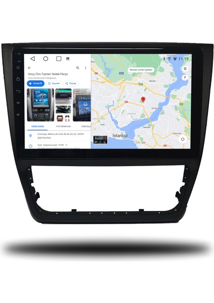 Skoda Yeti Android Carplay Multimedya 2012-2014 2gb Ram + 32GB Hafıza + 4 Çekirdek