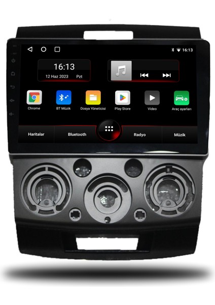 Ford Ranger Android Carplay Multimedya 2006-2011 4gb Ram + 64GB Hafıza + 8 Çekirdek