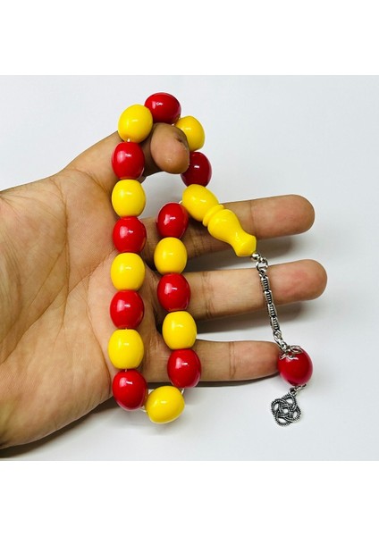 Özel Sarı Kırmızı Taraftar Tesbihi modelleri