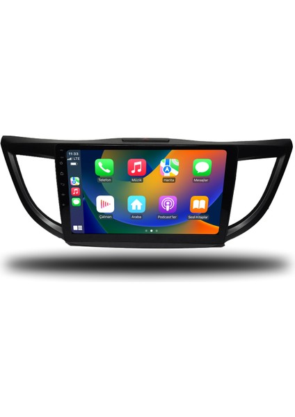 Honda Crv Android Carplay Multimedya 2013-2017 6gb Ram + 128GB Hafıza + 8 Çekirdek