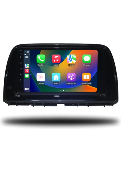 Mazda 6 Android Carplay Multimedya 2013-2014 2gb Ram + 32GB Hafıza + 4 Çekirdek