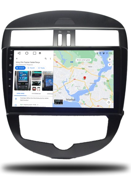 Nissan Pulsar Android Carplay Multimedya 2016-2020 4gb Ram + 64GB Hafıza + 8 Çekirdek