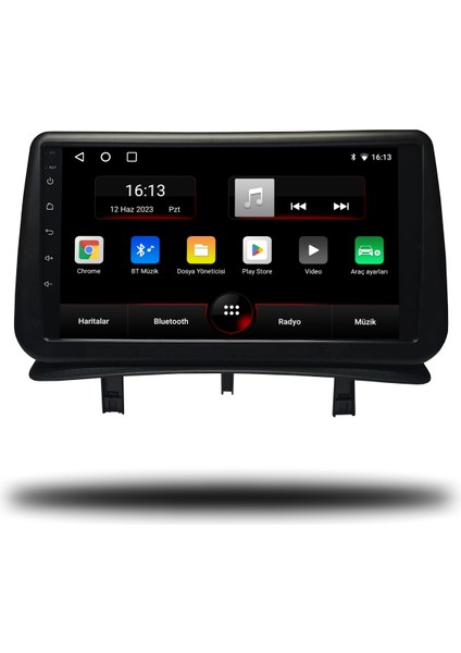 Renault Clio 3 Android Carplay Multimedya 2005-2011 6gb Ram - 128GB Hafıza - 8 Çekirdek