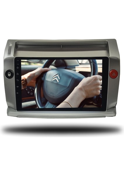 Citroen C4 Android Carplay Multimedya 2005-2010 4gb Ram + 64GB Hafıza + 8 Çekirdek