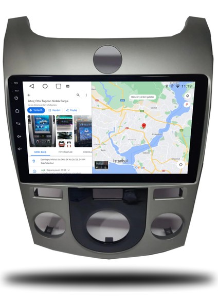 Kia Cerato Android Carplay Multimedya 2009-2012 Manuel Klima 6gb Ram + 128GB Hafıza + 8 Çekirdek