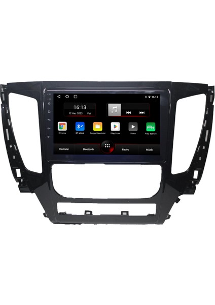 Mitsubishi Pajero Android Carplay Multimedya 2017-2020 6gb Ram + 128GB Hafıza + 8 Çekirdek