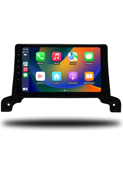 Peugeot 5008 Android Carplay Multimedya 2016-2022 6gb Ram + 128GB Hafıza + 8 Çekirdek