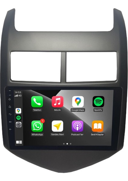 Chevrolet Aveo Android Carplay Multimedya 2012-2018 2gb Ram + 32GB Hafıza + 4 Çekirdek