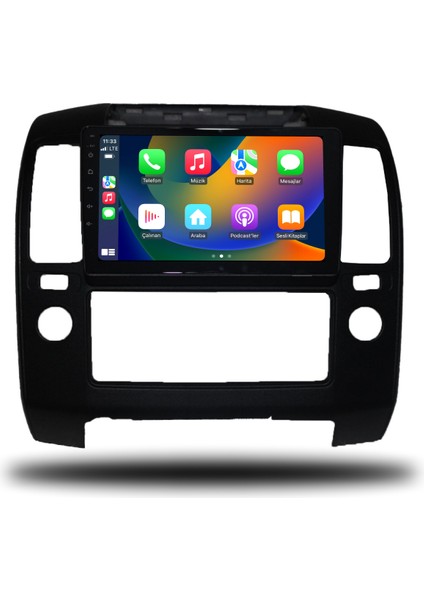 Nissan Navara Android Carplay Multimedya 2006-2010 2gb Ram + 32GB Hafıza + 4 Çekirdek