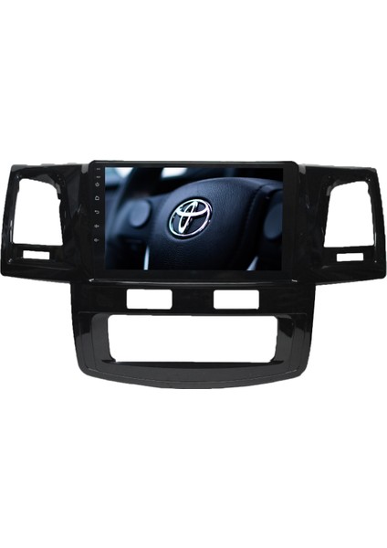 Toyota Hilux Android Carplay Multimedya 2005-2008 Dijital Klima 6gb Ram + 128GB Hafıza + 8 Çekirdek