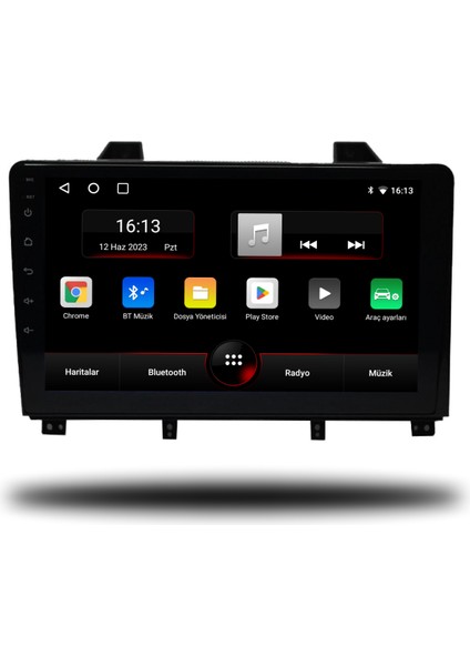 Peugeot 5008 Android Carplay Multimedya 2009-2015 Manuel Klima 4gb Ram + 64GB Hafıza + 8 Çekirdek