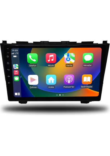 Honda Crv Android Carplay Multimedya 2007-2012 6gb Ram + 128GB Hafıza + 8 Çekirdek