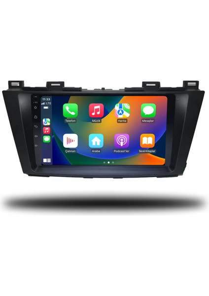 Mazda 5 Android Carplay Multimedya 2010-2013 6gb Ram + 128GB Hafıza + 8 Çekirdek