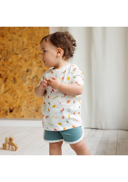 "comfy" Organik Pamuk Tshirt - Yeşil