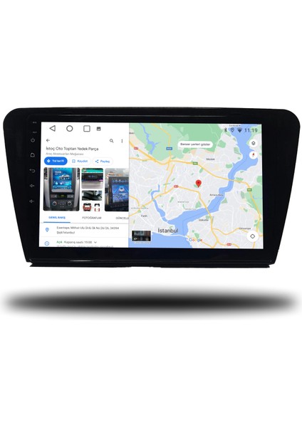 Skoda Octavia Android Carplay Multimedya 2013-2020 2gb Ram + 32GB Hafıza + 4 Çekirdek