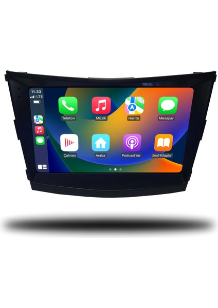 Ssangyong Tivoli Android Carplay Multimedya 2015-2019 2gb Ram + 32GB Hafıza + 4 Çekirdek